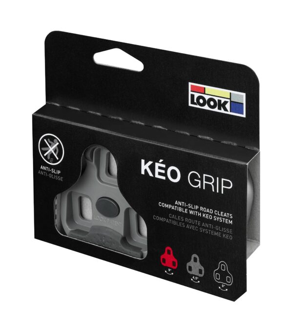 Travessas Look Keo Grip Antiderrapantes 4.5 Graus - Cinzento