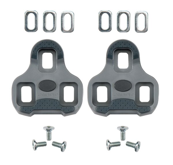 Travessas Look Keo Grip Antiderrapantes 4.5 Graus - Cinzento