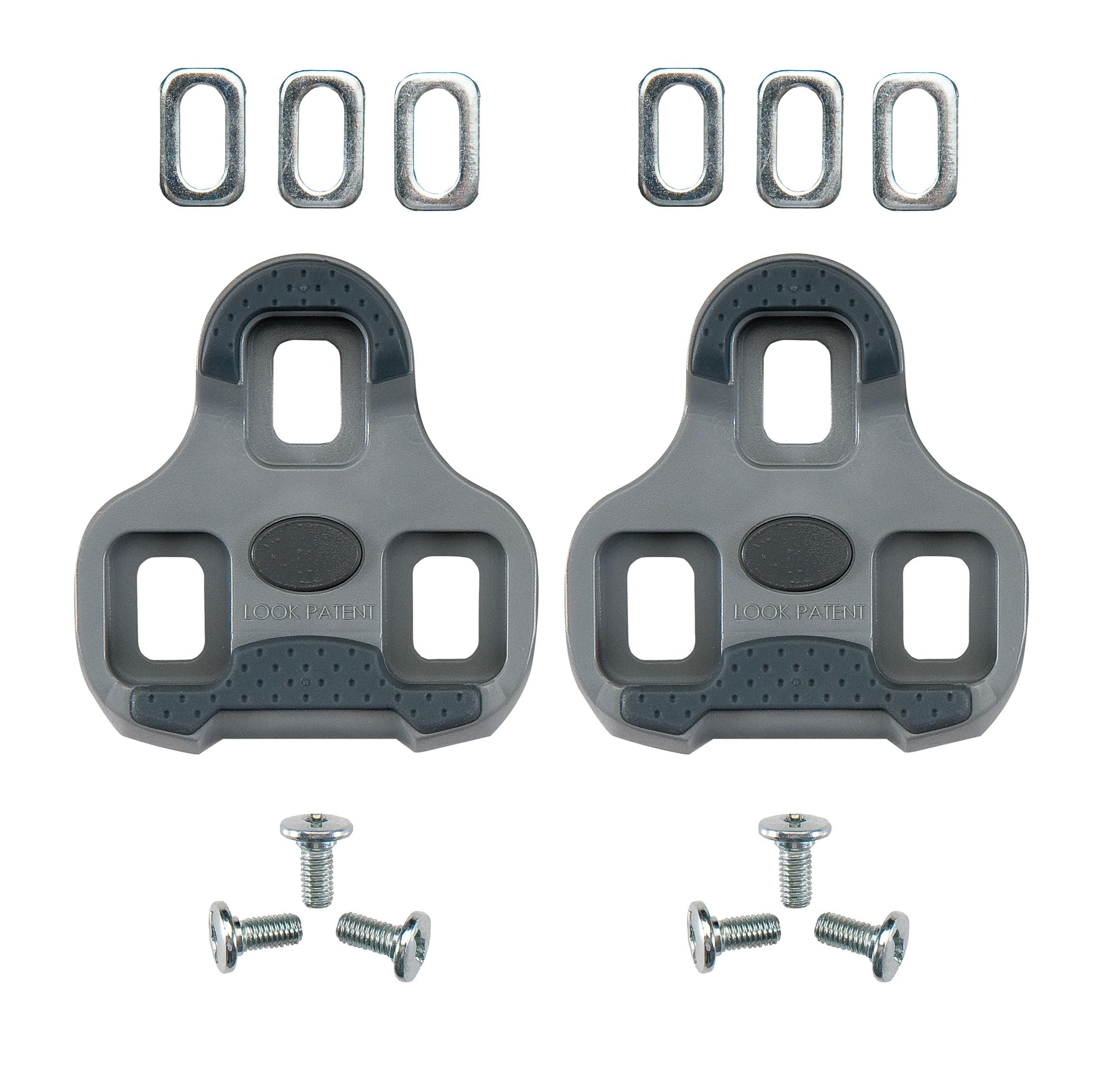 Travessas Look Keo Grip Antiderrapantes 4.5 Graus - Cinzento