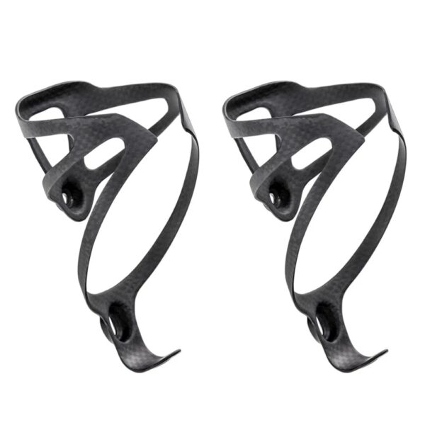 (x2) Porta-Bidão em Carbono 3K Ultraleve para Bicicleta - Preto