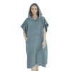 Poncho de Surf Adulto Microfibra de Secagem Rápida com Capuz e Bolso 78x110cm