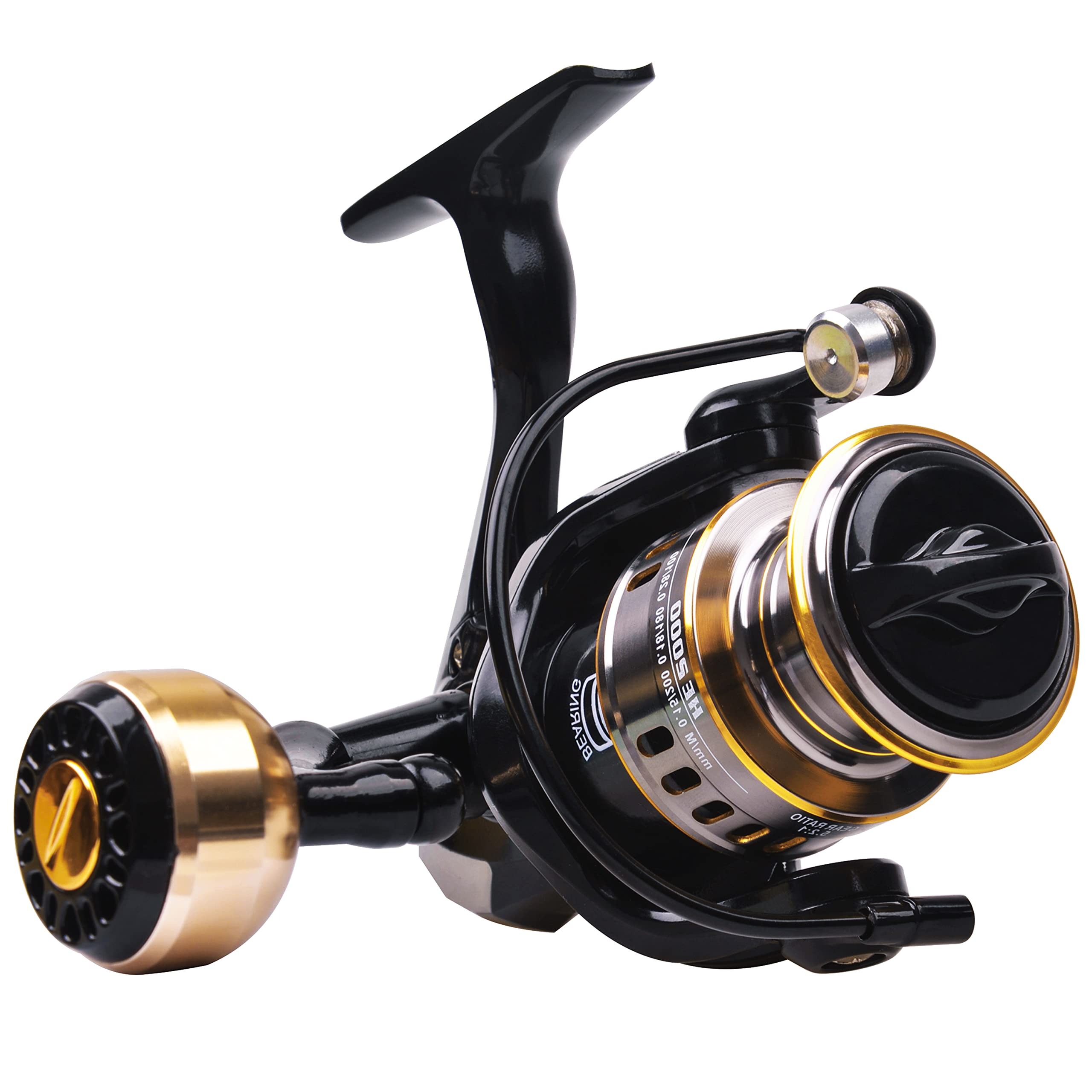 Carreto de Pesca Série 4000 9+1BB Engrenagem 5.2:1 Drag 13.6kg