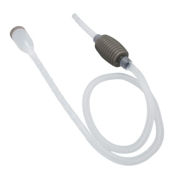 Sifão para Aquário com Bomba Manual e Filtro de Proteção 1.5m PVC