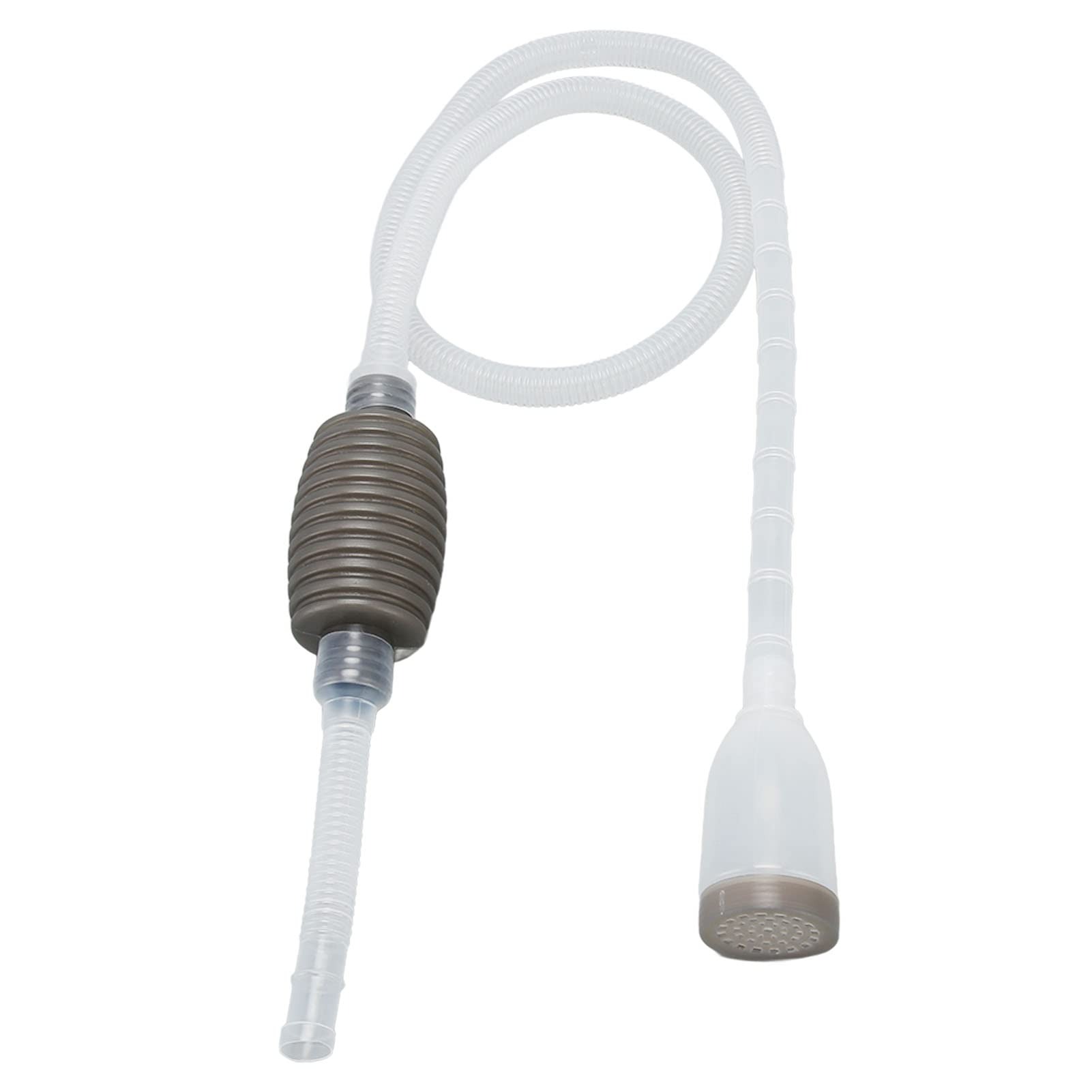 Sifão para Aquário com Bomba Manual e Filtro de Proteção 1.5m PVC