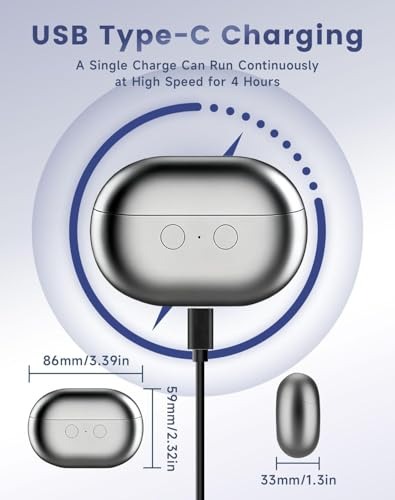 Corta-unhas Elétrico Inteligente com Luz LED para Idosos - Branco