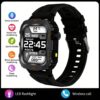 Smartwatch LAXASFIT 2026 Ecrã HD 1.71" Chamada Bluetooth Lanterna LED - Preto