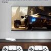 Consola Retro M15 PLUS Game Stick 4K Ultra HD com 2 Comandos Sem Fio - Preto