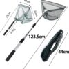 (120 cm) Camaroeiro de Pesca  Telescópico e Dobrável - LEcylankEr LYW001