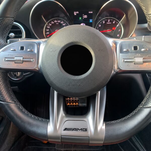 Capa de Volante Desportivo Mercedes AMG W177 W205 W213 CLA GLB