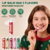 Conjunto de Natal para Mãos e Lábios 20 Unidades com Saco e Cartão
