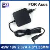 Carregador Portátil Asus Zenbook 19V 2.37A 45W 4.0*1.35mm - Preto