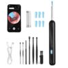 Limpeza de Ouvidos Digital Câmara HD 1080P Wi-Fi e 6 LEDs Paicreate Otoscope Oreille