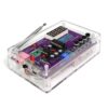 Kit Construção de Rádio DIY FM 87-108MHz com Display LED e Volume Ajustável - Transparente