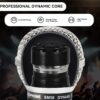Microfone Dinâmico Lokchonk SM58LC Cardióide para Canto e Palco - Preto