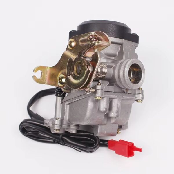 (19mm) Carburador PD19J para Scooter 50cc-80cc ATV Quad Dirt Bike - Prateado