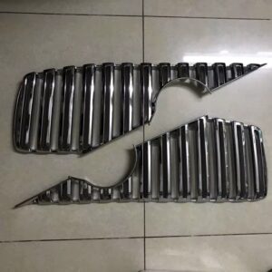 E126X3681_paste_1779285138800_0 Moldura de Grelha Dianteira Volvo XC90 2016-2019 Cromada em ABS - Prateado