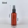 E126X3695_paste_1779899139301_1 (x50) Frasco de Spray Atomizador 50 ml em Plástico Âmbar Recarregável Portátil