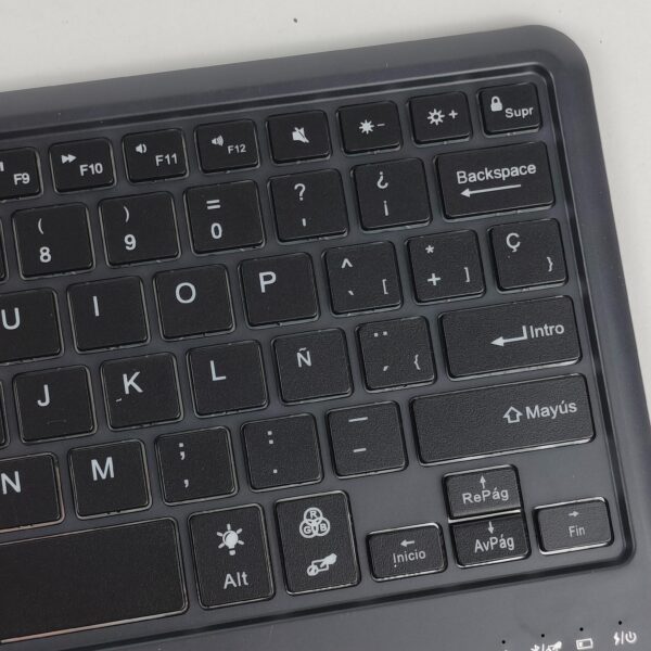 Teclado Bluetooth Preto - Teclado Francês