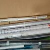 (x34) Lote de Telas e Papel Adesivo - Várias Dimensões
