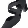 (38) Sapatos de Salto Ara Toulouse com Correia de Tornozelo - Preto