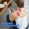 Eletroestimulador Digital Beurer EM 59 Heat TENS/EMS com Função Calor - Preto/Vermelho