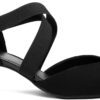 (38) Sapatos de Salto Ara Toulouse com Correia de Tornozelo - Preto