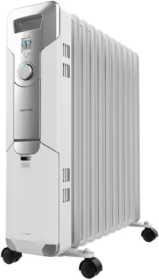Radiador Elétrico A Óleo 2500 W Cecotec ReadyWarm 11000 Space 11 Módulos 25m2