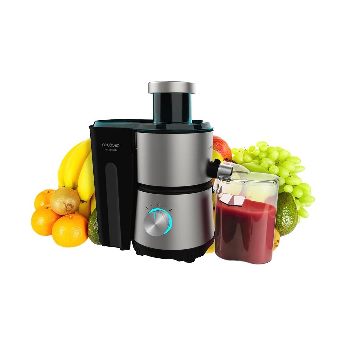 Liquidificadora Cecotec Juice&Fresh 400 Titan Black 400W 20000 RPM - Preto