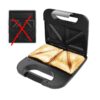 Sanduicheira Cecotec Rock’nToast Combo 800 W 2 Sanduíches Inoxidável Placas Antiaderentes