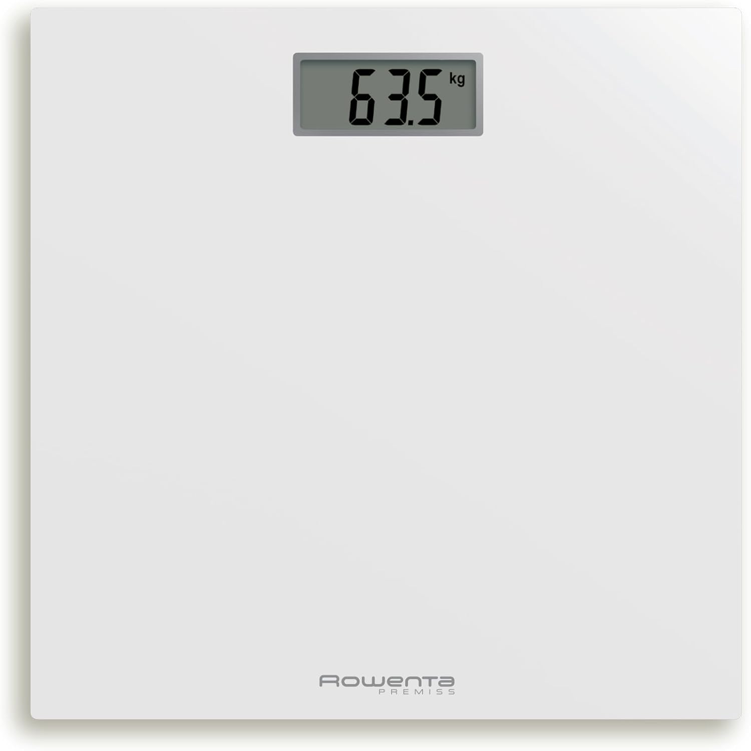 Balança Digital Rowenta Premiss BS1401, 150 Kg Ultra Fina Vidro Temperado Automática 30x30 cm