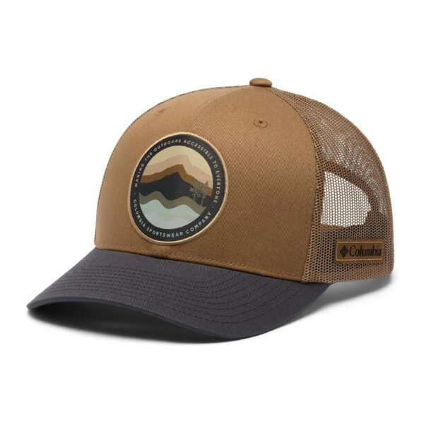 Boné Columbia com Malha Posterior e Logótipo Bordado Mesh Snap Back