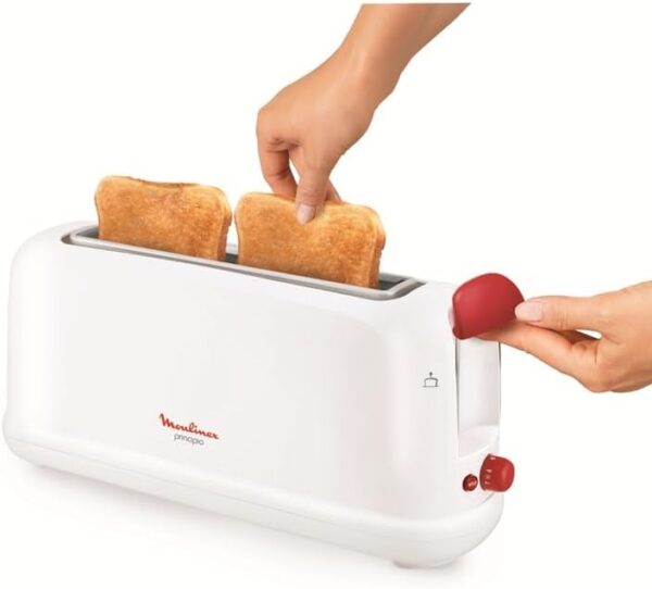 Torradeira Moulinex Principio LS160111 25 cm Descongelação 7 Níveis Branca