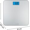 Balança de Casa de Banho Rowenta Classic BS1500 com Ecrã LCD Capacidade de 160 Kg Vidro Prata