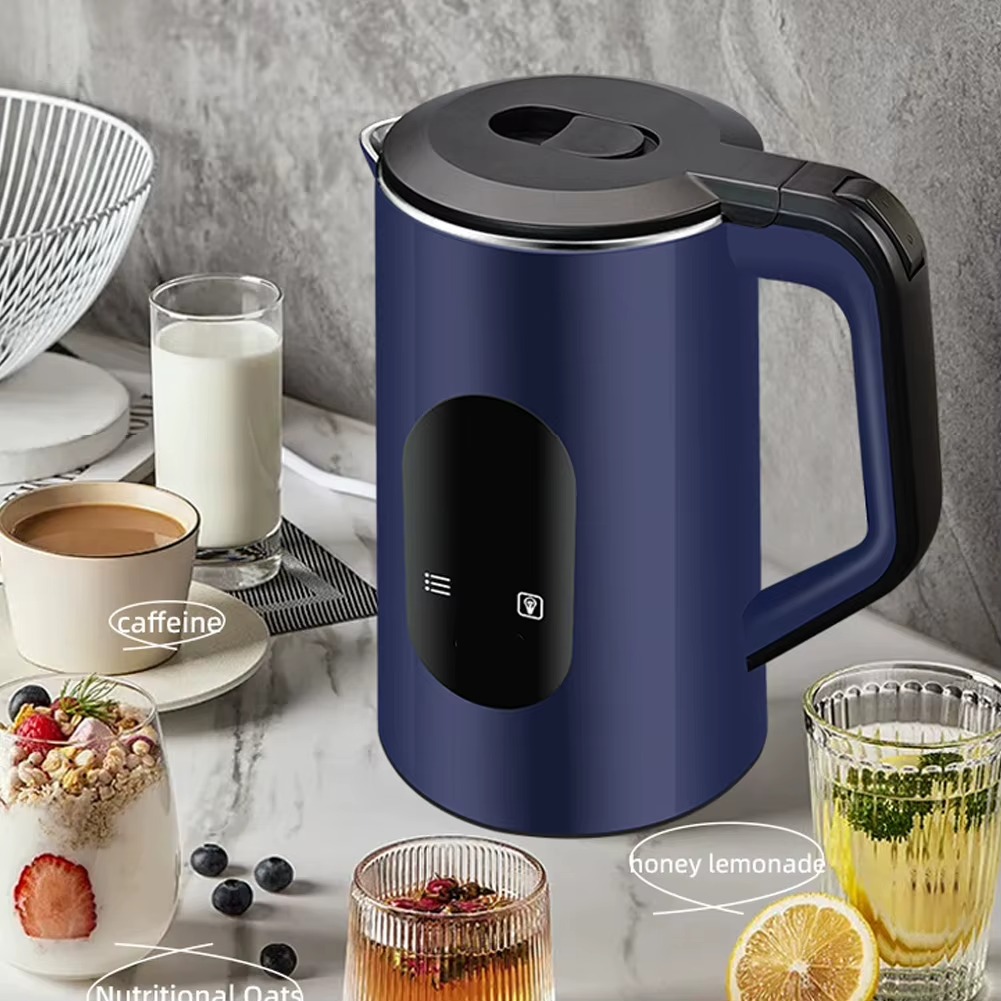 (2.2L) Chaleira Elétrica de Aço Inoxidável 1500W com Display Digital - Roxo