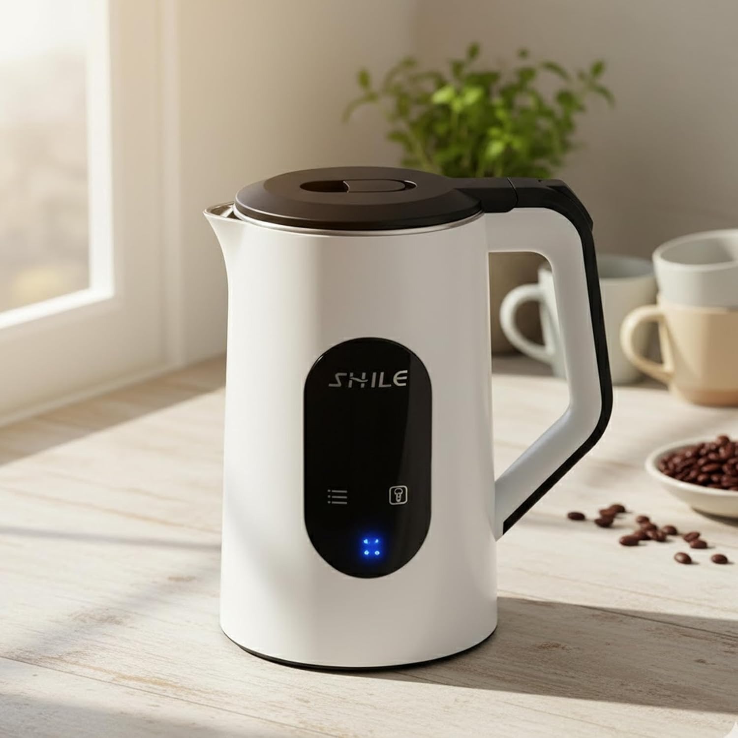 (2.2L) Chaleira Elétrica Inox Aquecimento Rápido MOOKA 632