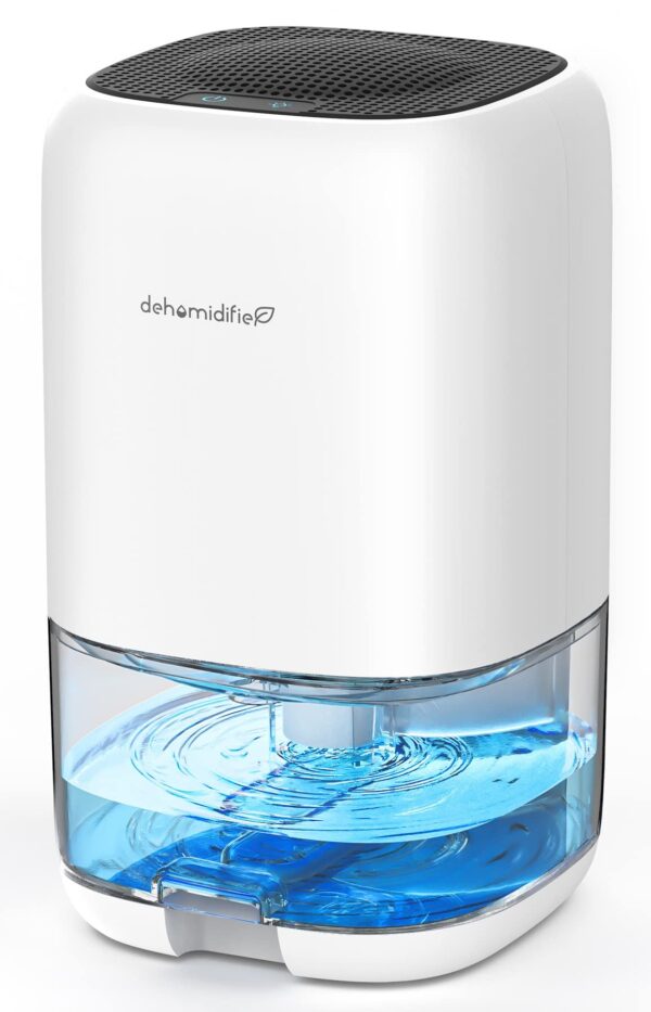 F126X3003_1780584377010_6 Desumidificador Silencioso 1000ml Extração 450ml/Dia Tabyik Portátil