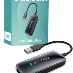 Adaptador Wireless CarPlay Android Auto Netflix Youtube OTTOCAST Play2Video Ultra
