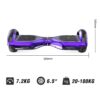 F126X3012_1780584980254_1 RCB Hoverboard de 6,5 Polegadas com Bluetooth e Luzes LED RCB-WJ1