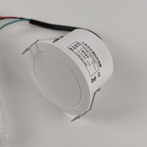 F126X3018_1780339723840_1 Sensor de Presença Humana Inteligente Micro-movimentos e Respiração - Branco