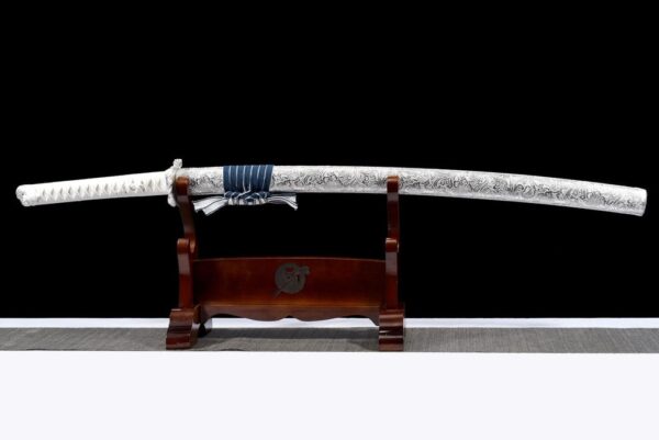 F126X3029_1780586004021_0 Katana Fuyu Katana Forjada à Mão em Aço 103 cm com Bainha em Madeira Fuyu