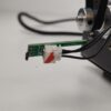 Barra Laser RGB 8 Olhos Efeito Feixe DMX para Festas e DJ - Preto