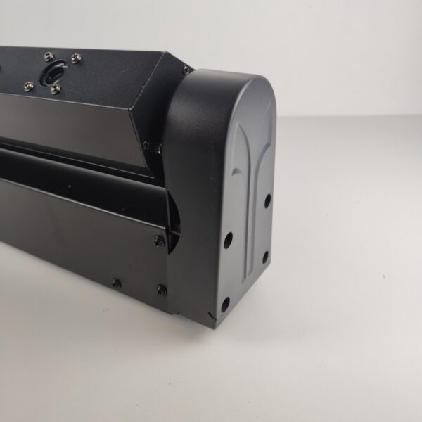 Barra Laser RGB 8 Olhos Efeito Feixe DMX para Festas e DJ - Preto
