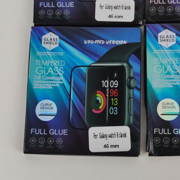 6 protetores de ecrã para smartwatch Galaxy watch 8 classic