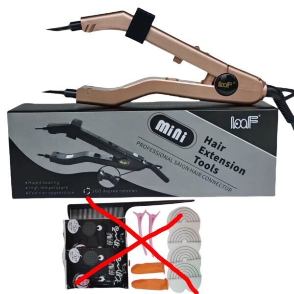 F126X3041_paste_1780586603084_0 Alicate de Extensão de Cabelo Queratina L609 Fusão Térmica Bivolt Profissional