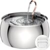 F126X3047_paste_1780586899173_0 Fonte de Água para Gatos Aço Inoxidável 4L Silenciosa TOMXCUTE PET-0007