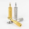 Adaptador de Áudio Kit 4 Unidades Jack 6.35mm e 3.5mm Stereo Metal eBoot 4330104044