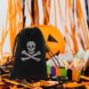 Sacos de Brinde FAVOMOTO Conjunto de 10 Unidades Estampado Pirata para Festas e Doces