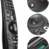 Comando de TV Compatível com LG Séries LF63 UF95 EG910 AN-MR600