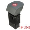 F126X3058_paste_1780587402636_0 (x19) Botão dos 4 Piscas de Pressão Renault Kangoo 98-02 Forspero 86193