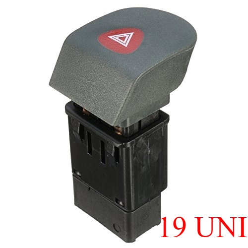 (x19) Botão dos 4 Piscas de Pressão Renault Kangoo 98-02 Forspero 86193